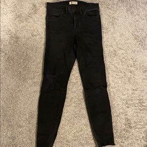 Madewell high rise jeans